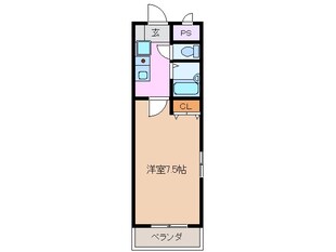 近鉄四日市駅 徒歩7分 9階の物件間取画像